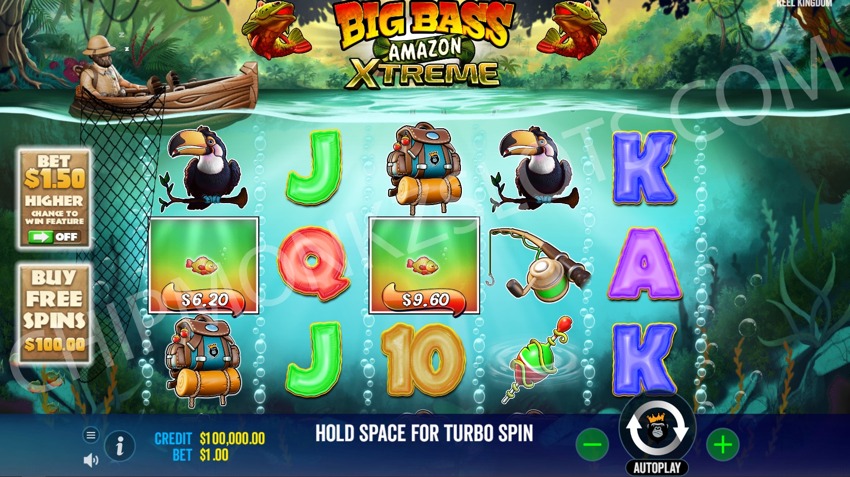 Big Bass Amazon Xtreme (Pragmatic Play) - Slot Review - Chipmonkz Slots