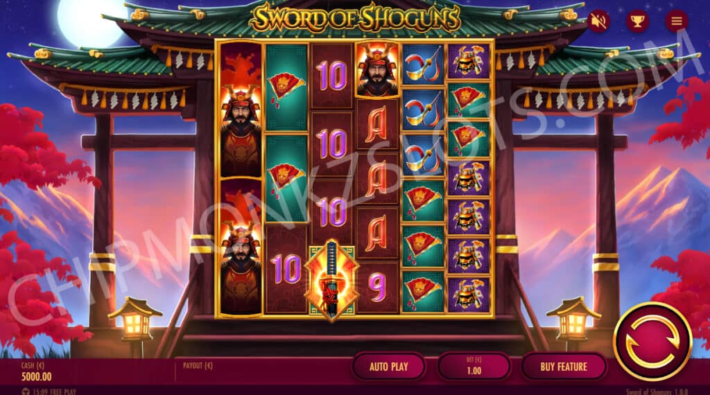 Sword Of Shoguns Thunderkick Slot Review Volatile Online Slots Bonus Buy