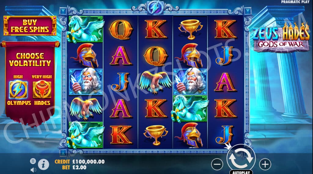 Zeus vs Hades Gods of War Pragmatic Play Slot Review Casino Slots Bonus Buy Volatile