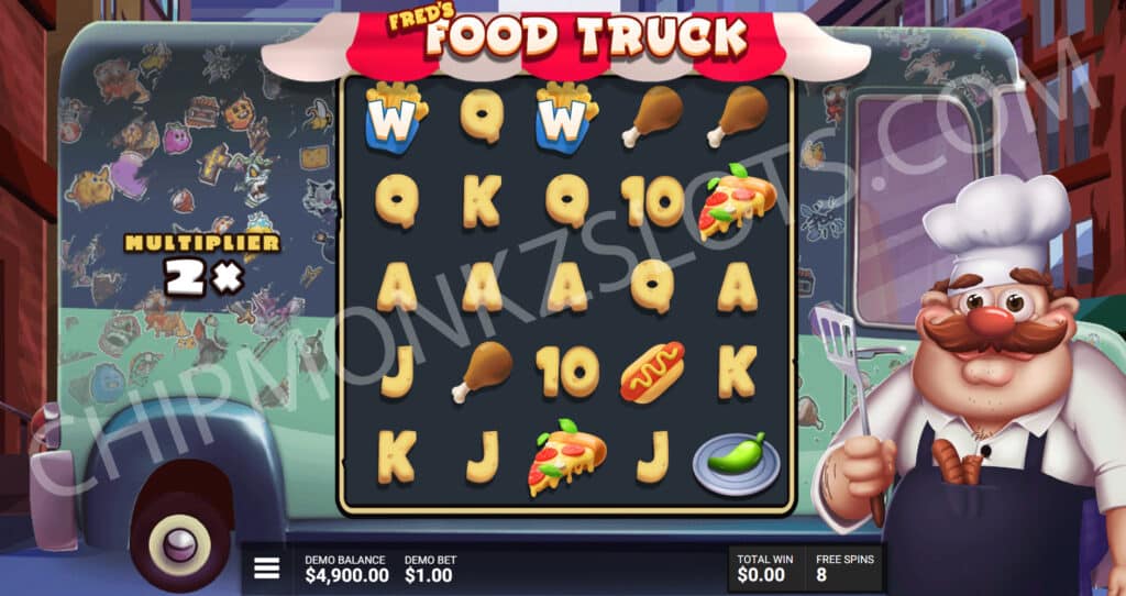 Fred's Food Truck Hacksaw Gaming Online Casino Slots Bonus Volatile