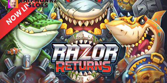 Razor Returns Push Gaming Confirmed Slot Launch Shark Review Announcement