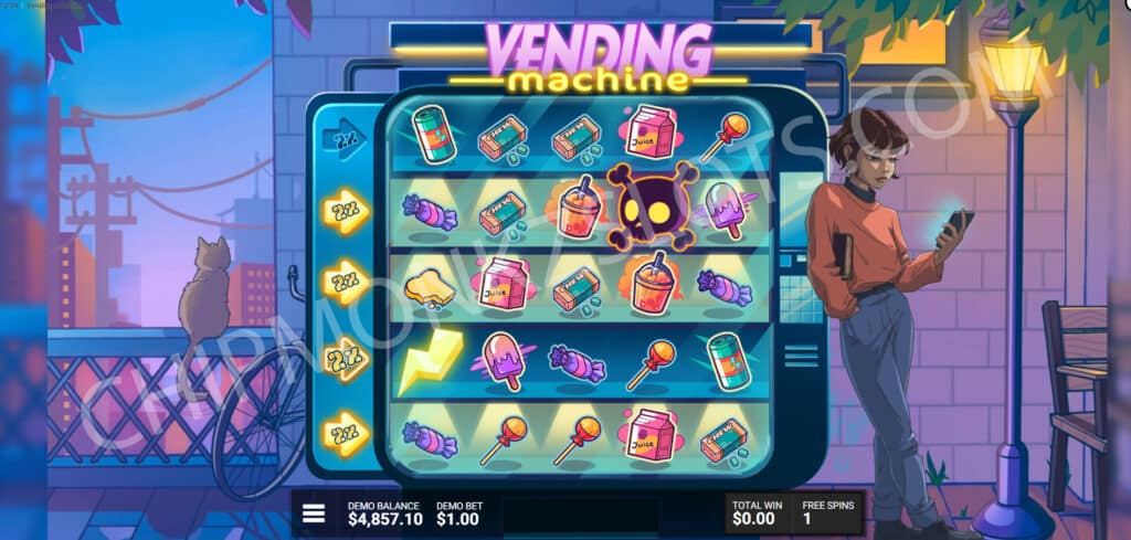 Vending Machine Slots Casino Hacksaw Gaming Online Slots Casino New Release Review