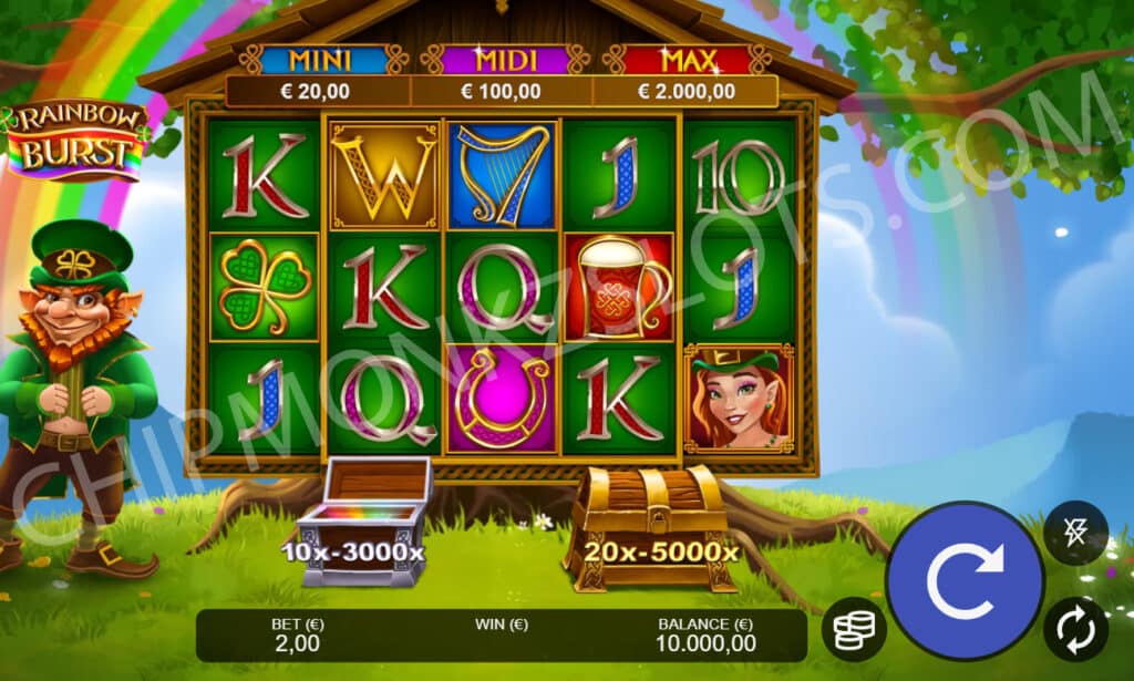 Rainbow Burst Nailed It! Games Slot Review Online Slots Casino Volatile Bonus Max Big Win