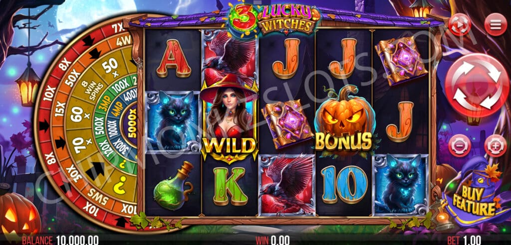 4ThePlayer 3 Lucky Witches Q&A Online Slots Casino Bonus New Exlcuisve