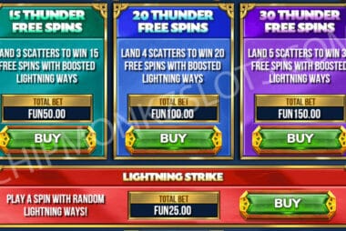 21 Thor Lightning Ways Online Slots Casino New Volatile Upcoming 4ThePlayer