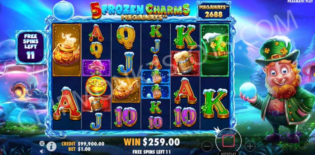 5 Frozen Charms Megaways Pragmatic Play Slot Review Online Slots Casino New Volatile