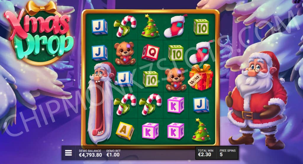 Xmas Drop Online Slots Casino Hacksaw Gaming New Exlcuisve