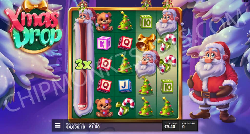 Xmas Drop Online Slots Casino Hacksaw Gaming New Exlcuisve