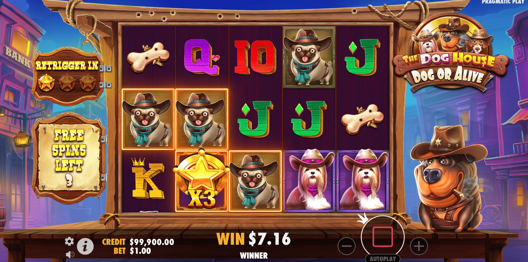 The Dog House Dog Or Alive (Pragmatic Play) - Slot Review - Chipmonkz Slots