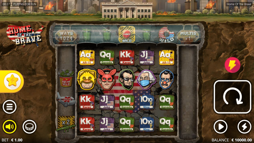 Home Of The Brave Nolimit City Online Slots Casino New Volatile