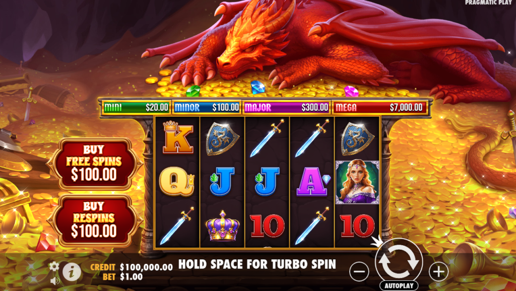 Sleeping Dragon Pragmatic Play Slot Review Online Slots Casino New Volatile