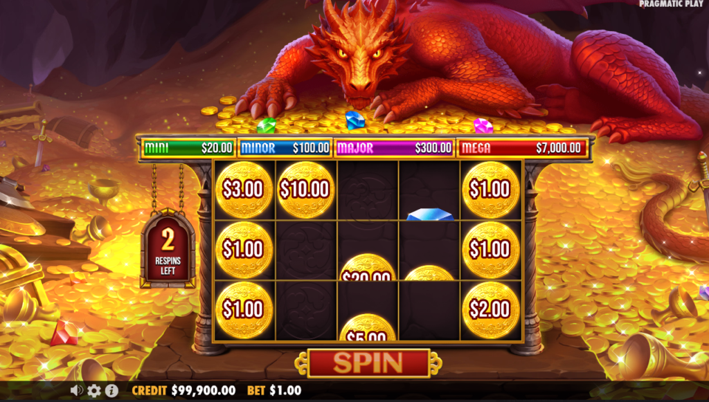 Sleeping Dragon Pragmatic Play Slot Review Online Slots Casino New Volatile Respin Bonus
