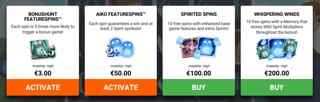 Aiko And The Wind Spirit Hacksaw Gaming Slot Review Online Slots Casino New Volatile Bonus Free Spin Game