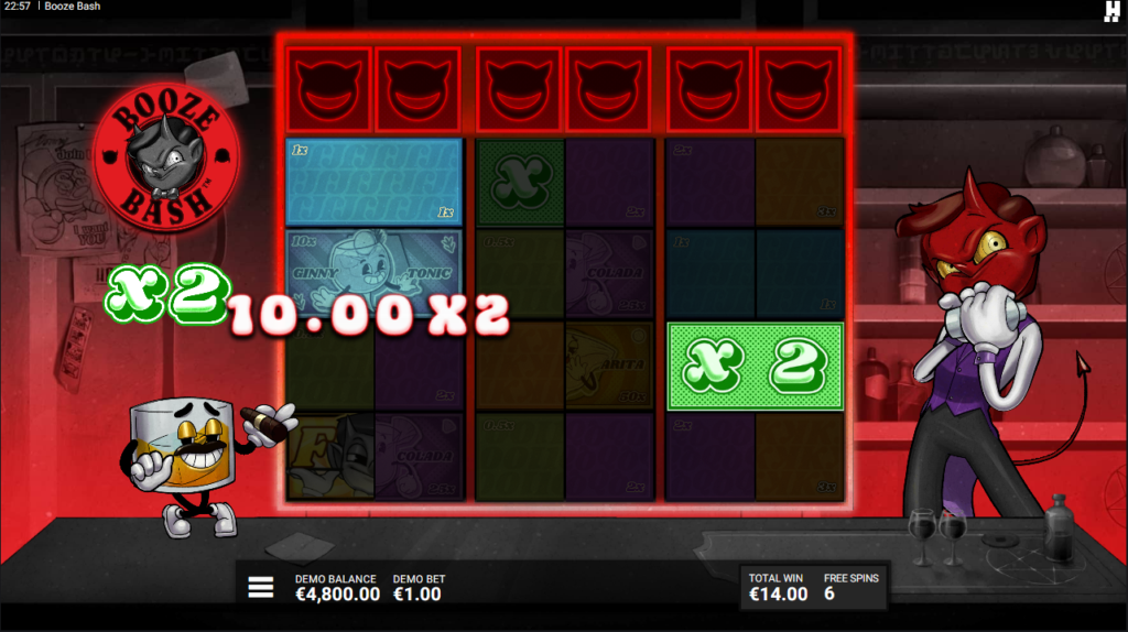 Booze Bash Hacksaw Gaming Slot Review Online Slots Casino New Volatile Bonus