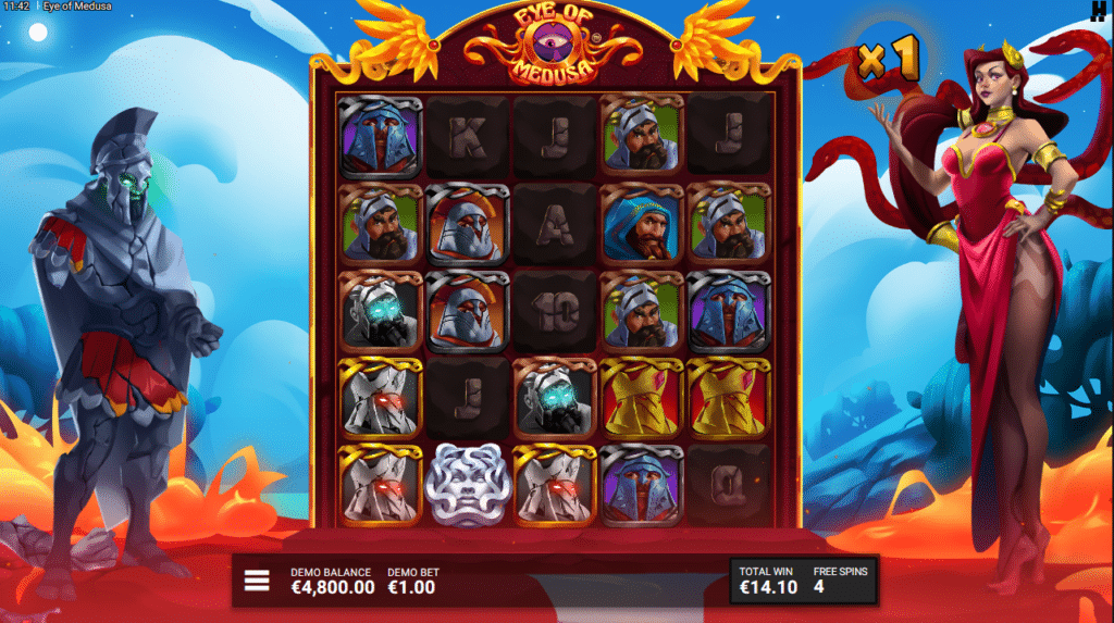 Eye Of Medusa Hacksaw Gaming Slot Review Online Slots Casino New Bonus