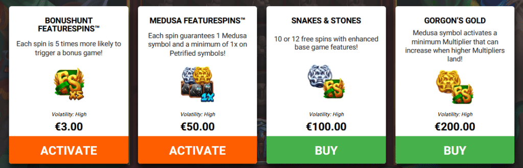 Eye Of Medusa Hacksaw Gaming Slot Review Online Slots Casino New Bonus Buy
