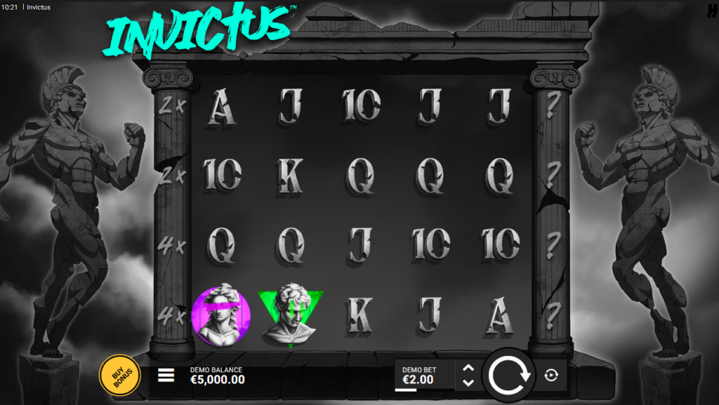 Invictus Hacksaw Gaming Slot Review Online Slots Casino New Volatile