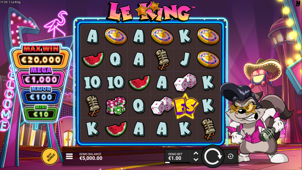 Le King Hacksaw Gaming Slot Review Online Slots Casino New Volatile