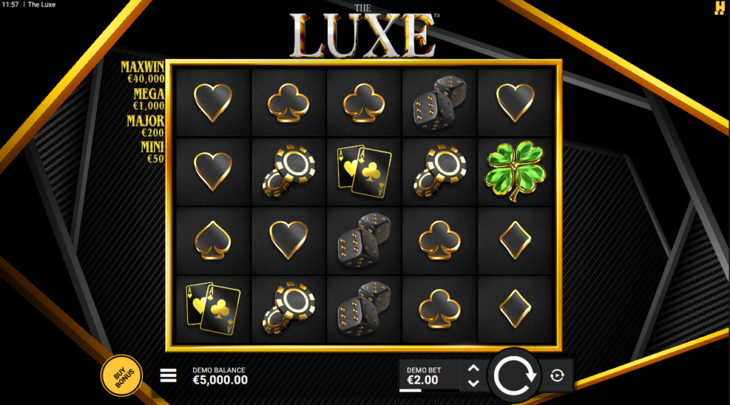 The Luxe Hacksaw Gaming Slot Review Online Slots Casino New