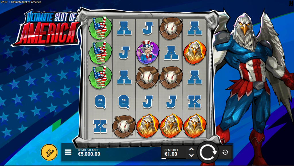 Ultimate Slot Of America Hacksaw Gaming Slot Review Online Slots Casino New Volatile