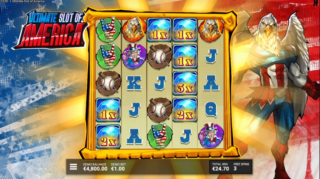 Ultimate Slot Of America Hacksaw Gaming Slot Review Online Slots Casino New Volatile