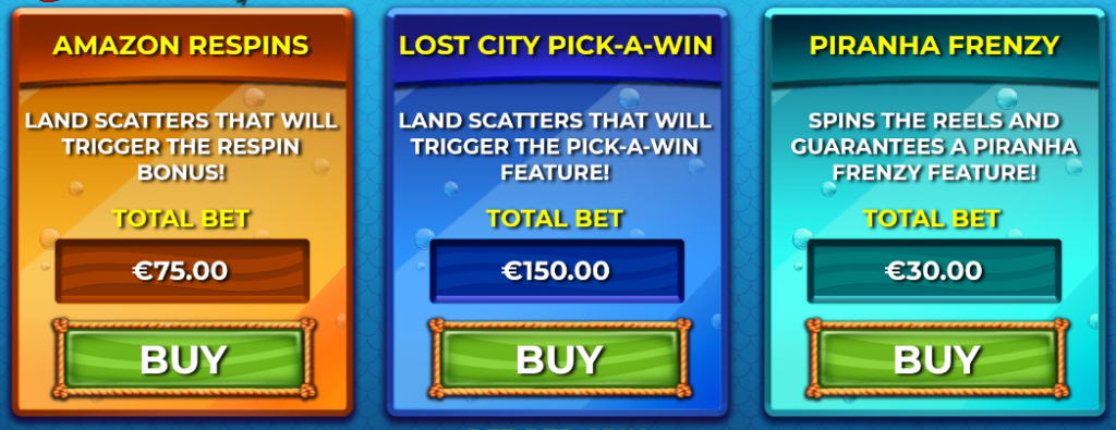 4 Fantastic Fish Amazon Adventure 4ThePlayer Slot Review Online Sots Casino New Volatile Bonus Buy Respin