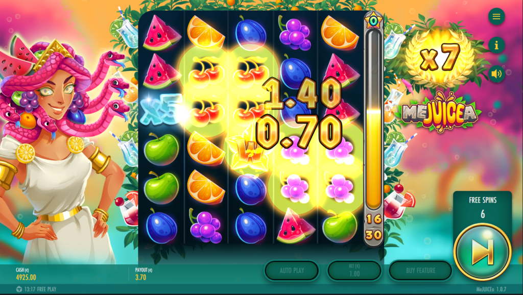 MeJUICEa Thunderkick Slot Review Online Slots Casino New Volatile Bonus Free Spin