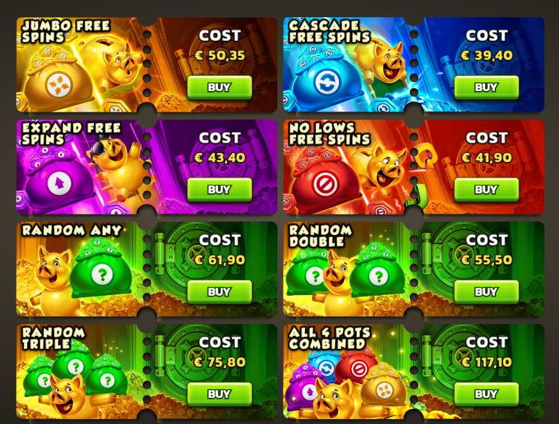 Squealin Riches 2 PearFiction Studios Slot Review Online Slots Casino New Volatile