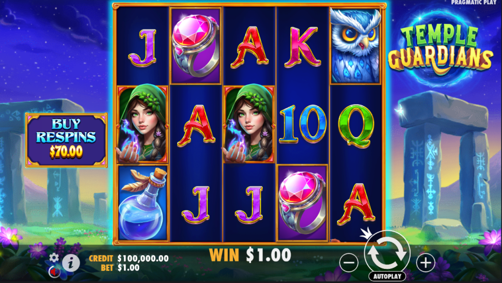 Temple Guardians Pragmatic Play Slot Review Online Slots Casino New Volatile