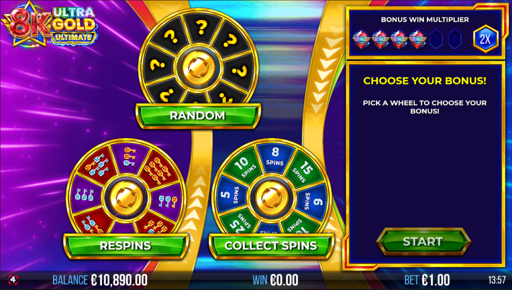 8K Ultra Gold Ultimate 4ThePlayer Slot Review Online Slots Casino New Volatile