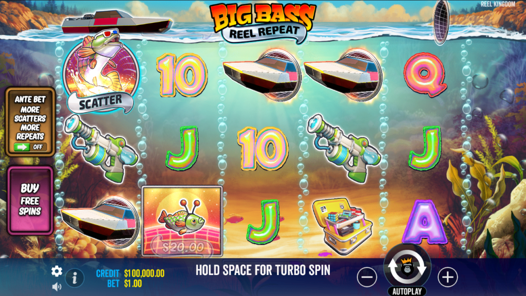 Big Bass Reel Repeat Reel Kingdom Slot Review Online Slots Casino New Volatile