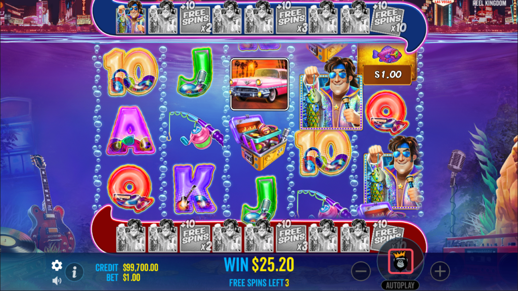 Big Bass Rock and Roll Reel Kingdom Slot Review Online Slots Casino New Volatile Bonus Free Spins Games