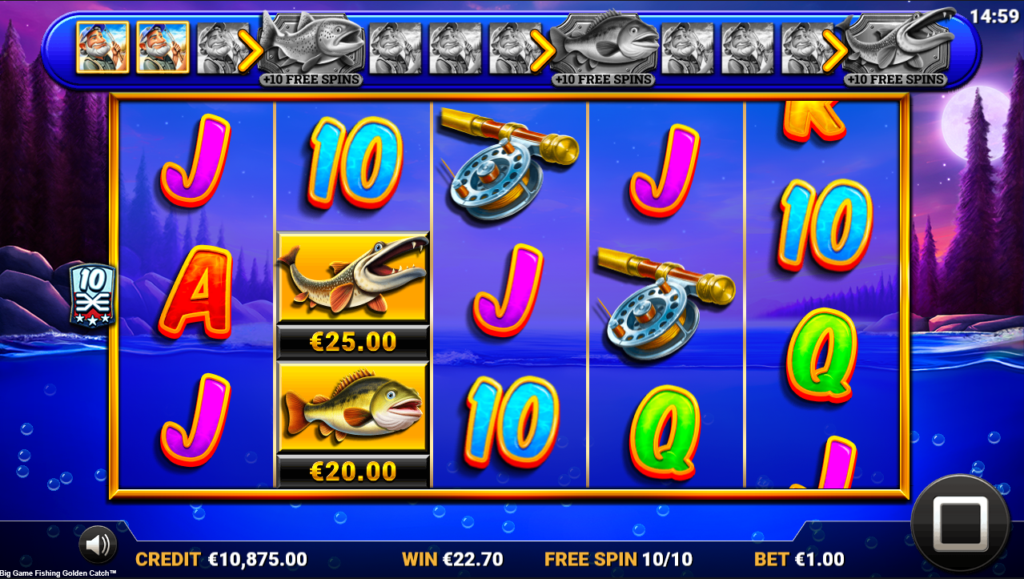 Big Game Fishing Golden Catch Reflex Gaming Slot Review Online Slots Casino New Volatile Free Game Mode Spins