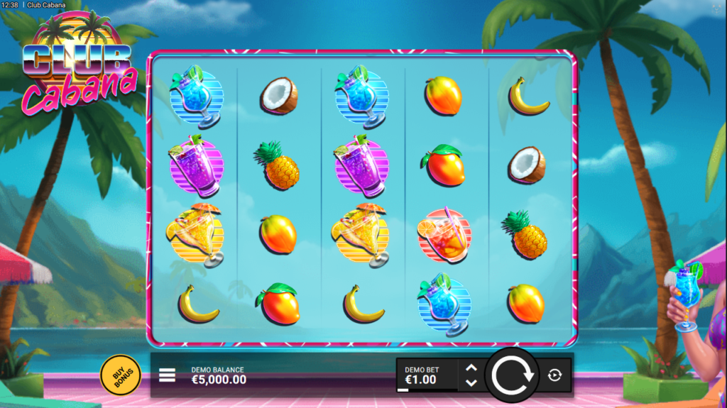 Club Cabana Slot Review Kitsune Studios Online Slots Casino New Volatile