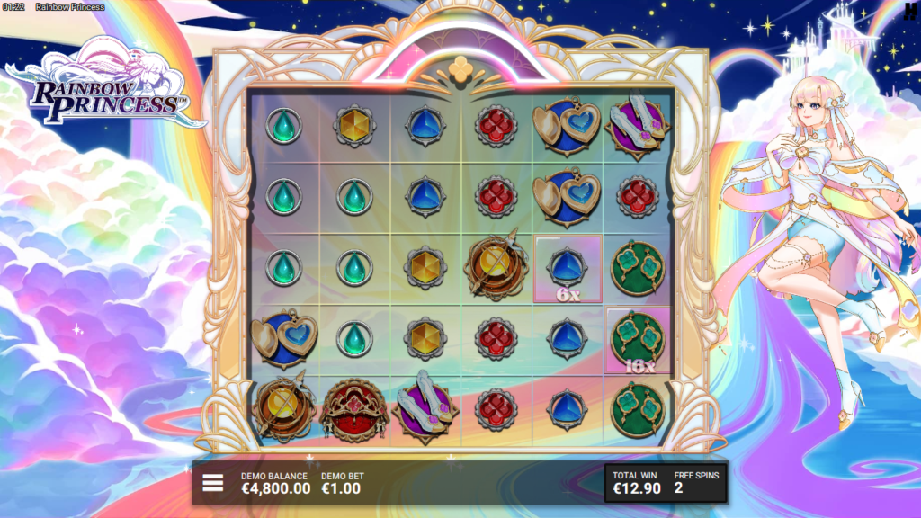 Rainbow Princess Hacksaw Gaming Slot Review Online Slots Casino New Volatile Bonus Free Spins Games