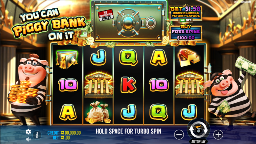 You Can Piggy Bank On It Reel Kingdom Online Slots Casino New Volatile