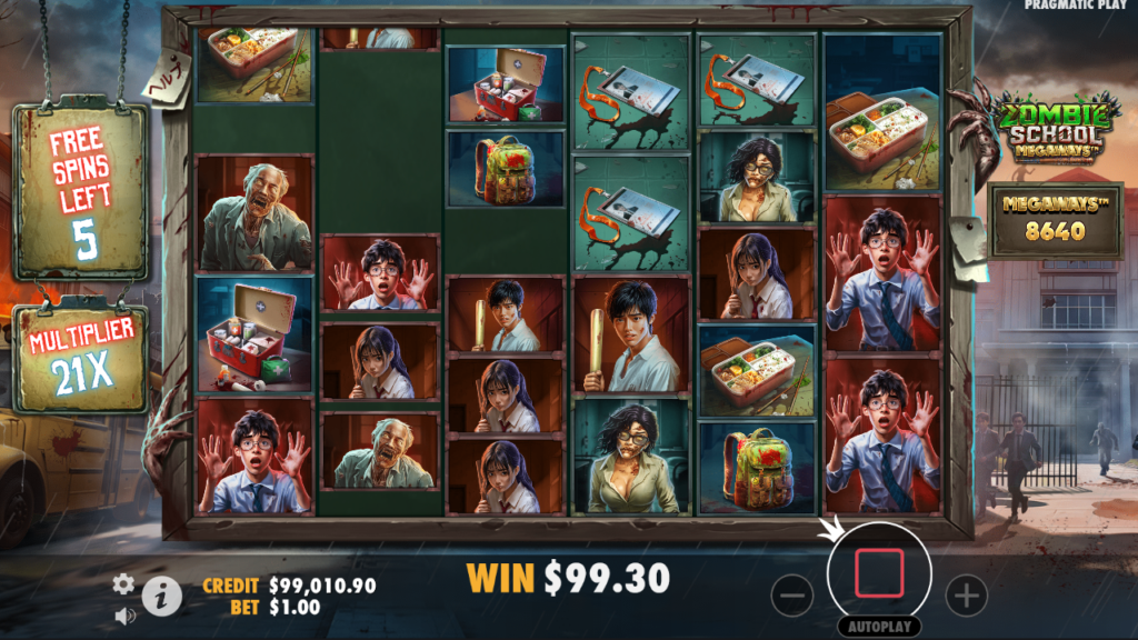 Zombie School Megaways Pragmatic Play Slot Review Online Slots Casino New Bonus Volatile Free Game Spin