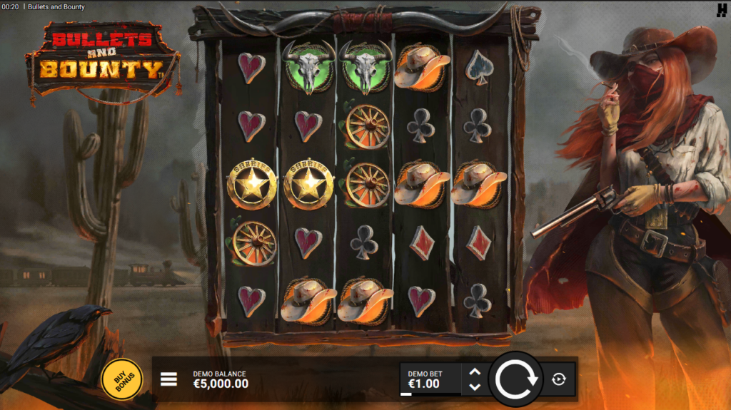 Bullets And Bounty Hacksaw Gaming Slot Review Online Slots Volatile