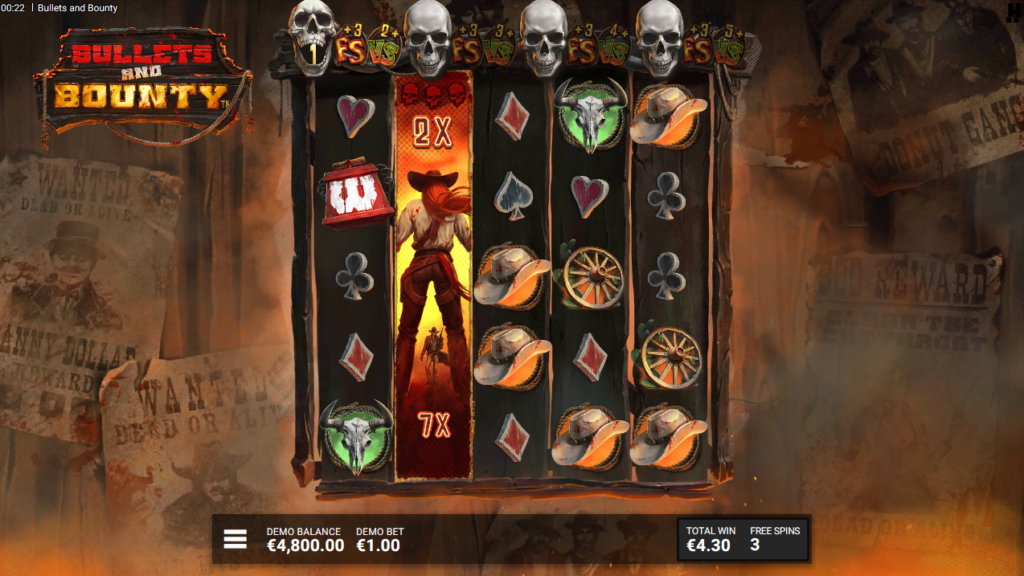 Bullets And Bounty Hacksaw Gaming Slot Review Online Slots Volatile Free Spin Game Bonus