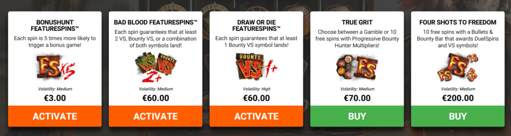 Bullets And Bounty Hacksaw Gaming Slot Review Online Slots Volatile Bonus Buy