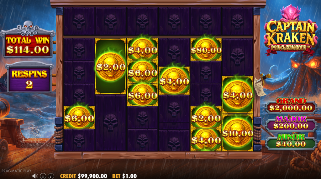 Captain Kraken Megaways Slot Review Pragmatic Play Free Spins Bonus