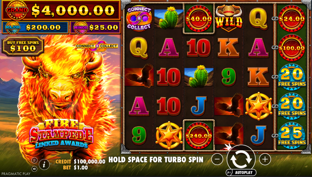 Fire Stampede 2 Pragmatic Play Slot Review Online Slots Casino New Volatile