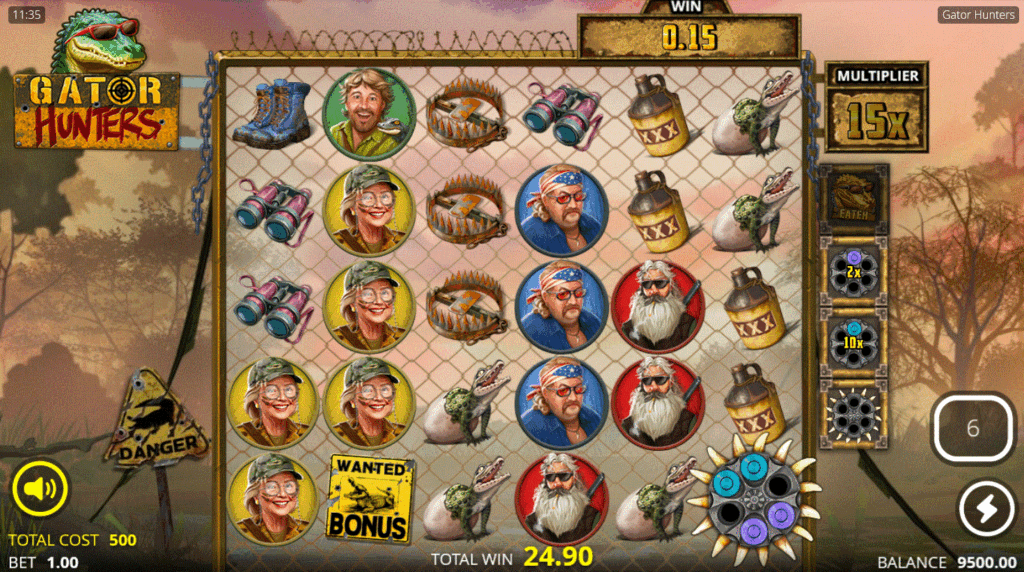 Gator Hunters Nolimit City Slot Review Online Slots Casino New Volatile Bonus Buys Free Games Spins