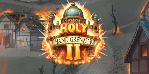 Holy Hand Grenade 2 Print Studios Slot Review Online Slots Casino New Volatile