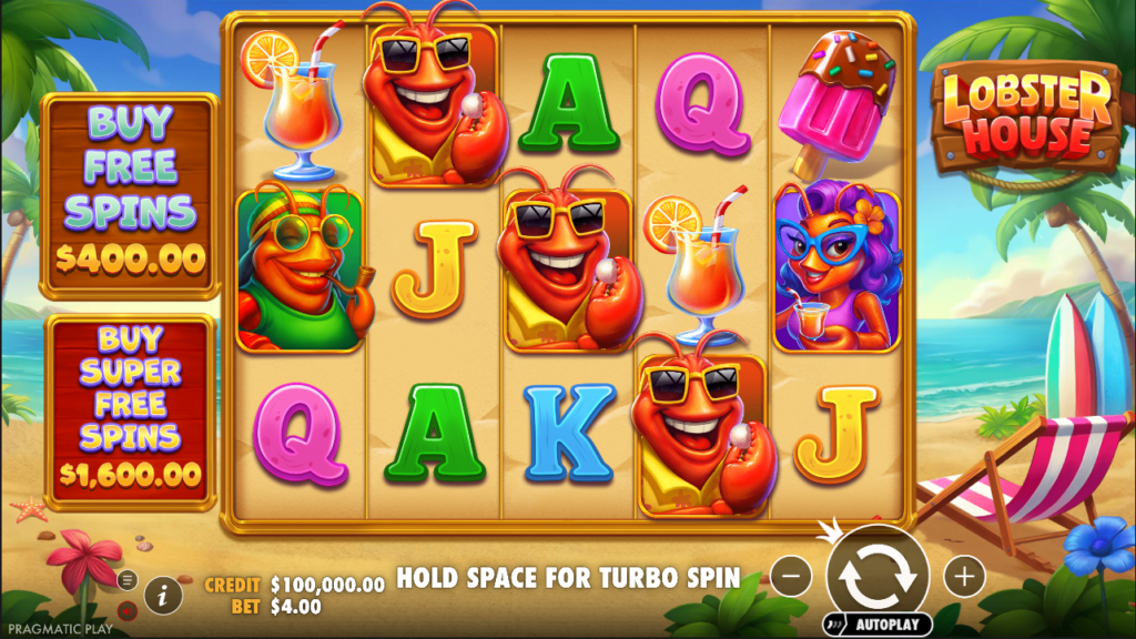 Lobster House Pragmatic Play Slot Review Online Slots Casino New Volatile