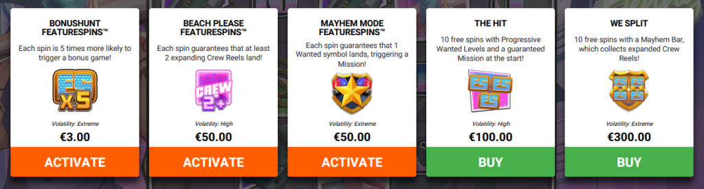 Miami Mayhem Hacksaw Gaming Slot Review Online Slots Casino New Volatile Free Spins Bonus Buy