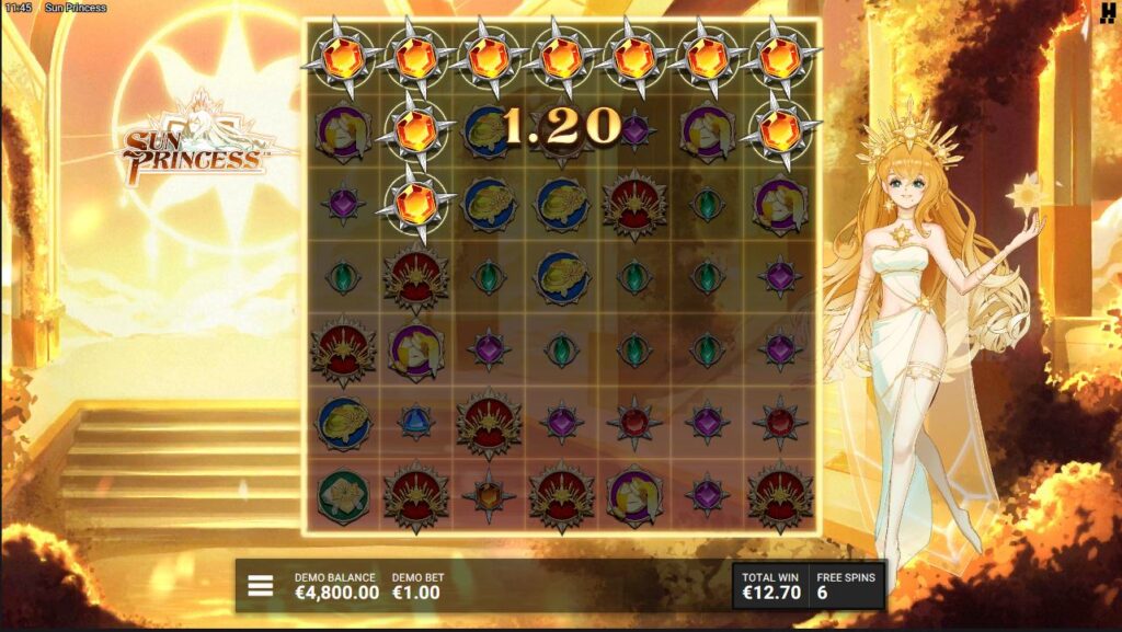 Sun Princess Hacksaw Gaming Slot Review Online Slots Casino New Volatile Bonus Buy Free Games Spins