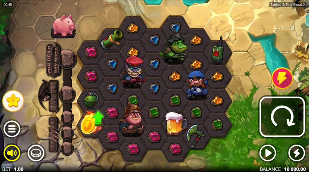 Tanked 3 First Blood 2 Nolimit City Slot Review Online Slots Casino New Volatile