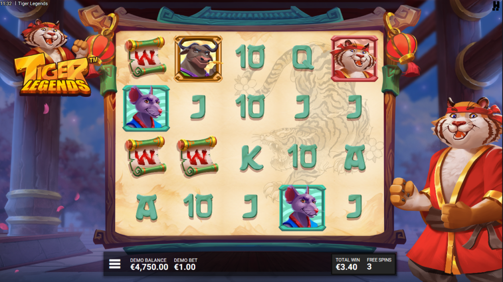 Tiger Legends Hacksaw Gaming Slot Review Online Slots Casino New Volatile Free Spins Games