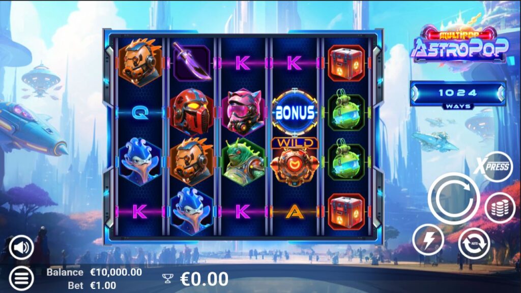 AstroPop AvatarUX Slot Review Online Slots Casino New Volatile